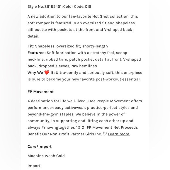 Sale!▪️Free People Hot Shot Tee Romper in Bleached Clay - Picture 8 of 10